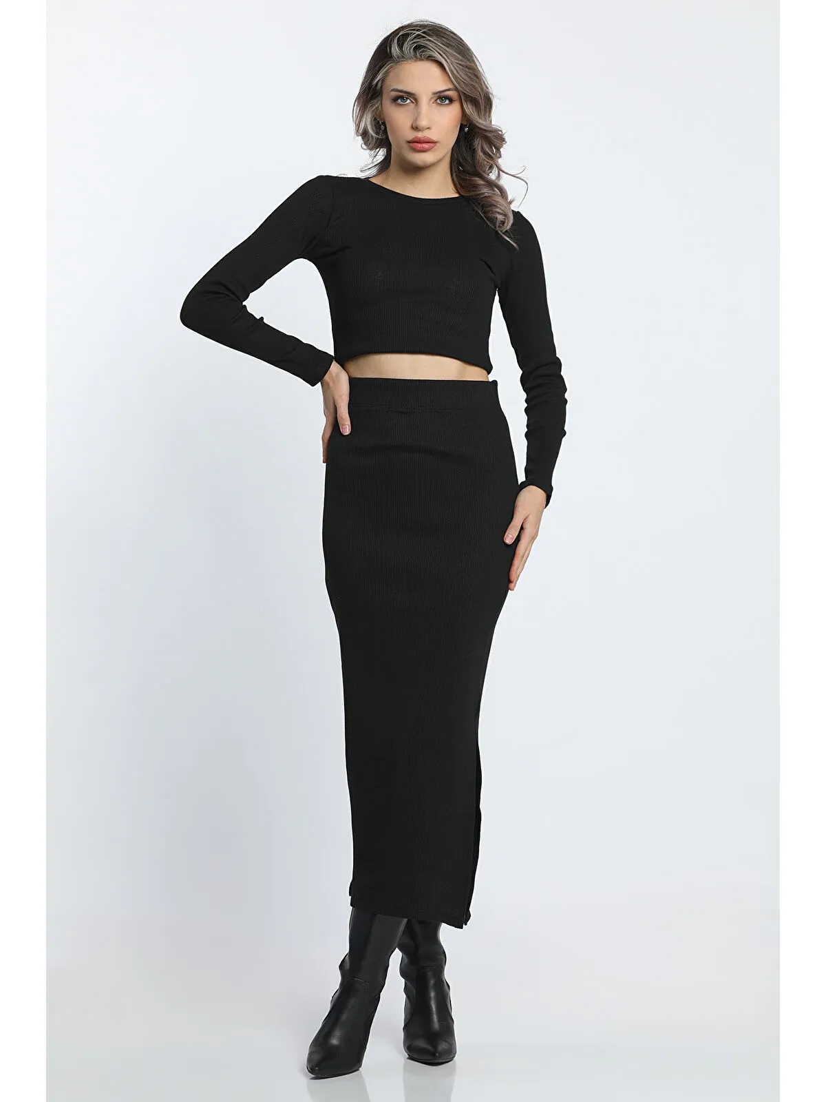 Yırtmaç Detaylı Kaşkorse Body